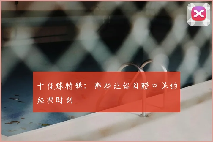 十佳球特辑:那些让你目瞪口呆的经典时刻